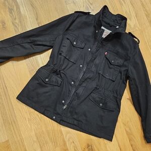 Levi's Black Military Field Jacket WORN ONCE